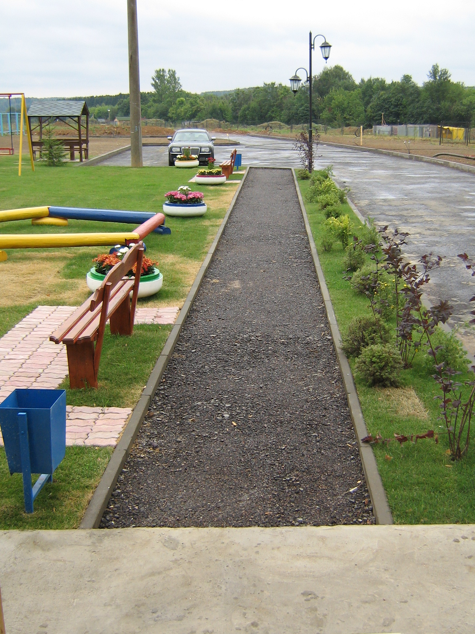 устройство тротуаров